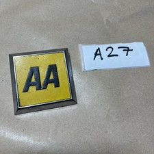Vintage Original AA Car Badge