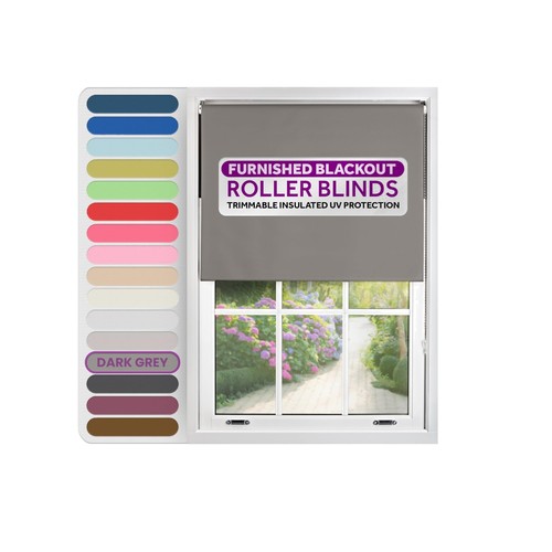 100 blackout blind 80x165cm - 100%,