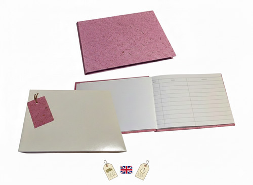 Pink visitor log - pink,