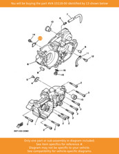 YAMAHA Holder, 4V4-15118-00