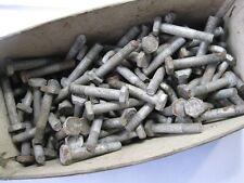 10 - 1/4" BSF x 1.4" (1-3/8") long Hex Head Bolts. Linread 9E