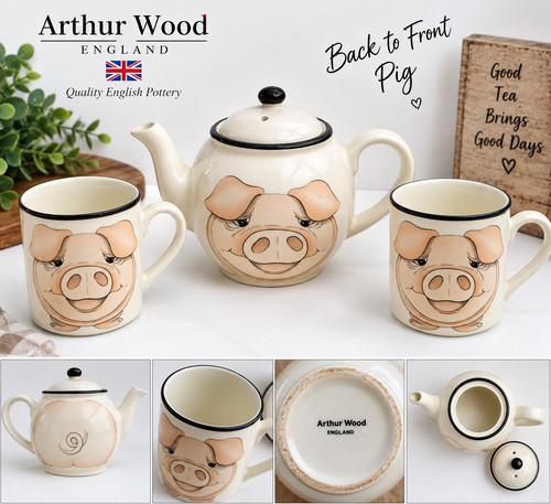 Vintage arthur wood - vintage, back