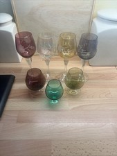 4x Vintage Floral Etched