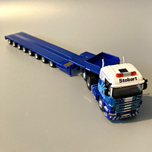 Stobart scania low loader - scania, low-loader