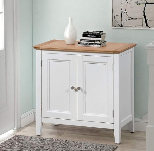 Small white wooden - white,