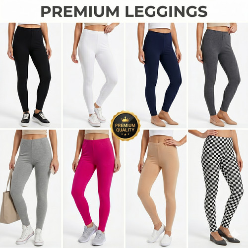 Ladies full length leggings - full,