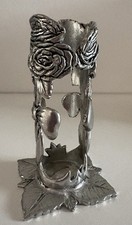 Williams pewter flower bud - a,