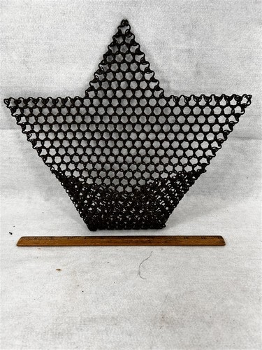 Antique wall pocket wire - pocket,