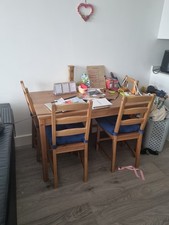 Ikea Dining Table & 4 Chairs