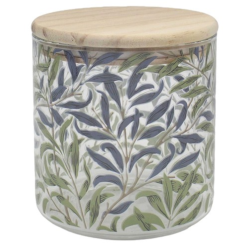 Glass canister small - glass,