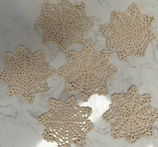 Lace Coasters Hand Crocheted
