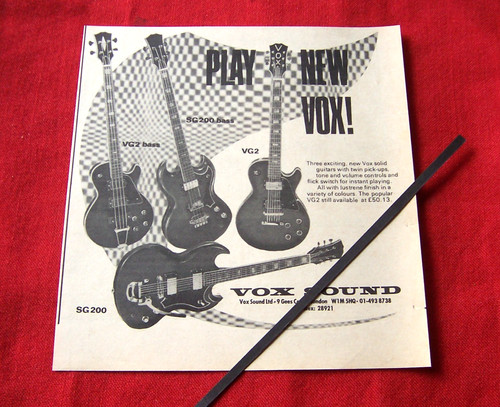 Vox guitars bass vg2 - vox,