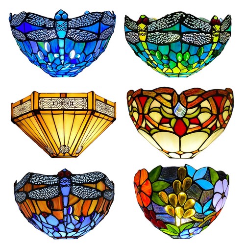 Tiffany wall lamp - wall,