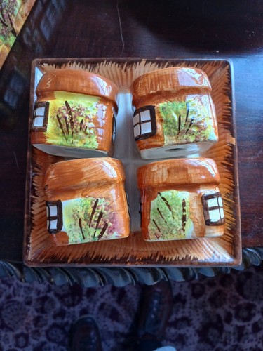 Vintage english china egg cups - english,