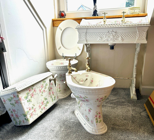 Heritage piece floral - 5-piece,