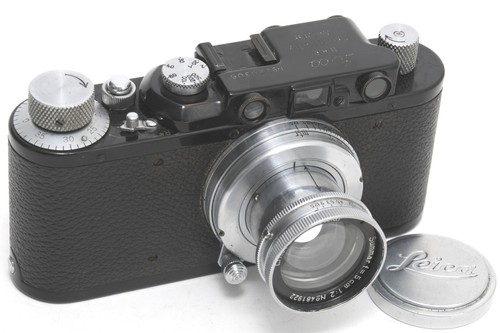 Leica black with chrome - black,