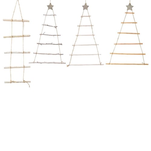 Wood branch ladder christmas - branch,