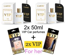 2 VIP CAR PERFUMES + 2 VIP