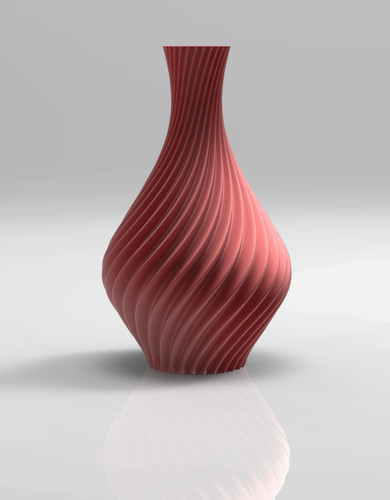 Modern printed spiral - modern, 3d