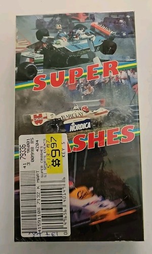 Super crashes vhs sealed - crashes,