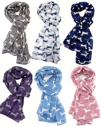 Dachshund print ladies