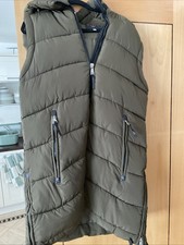 Olive Green Long Quilted