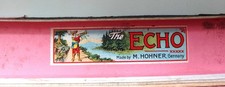 Vintage M. Hohner Echo Mouth Organ (C) Made in Germany