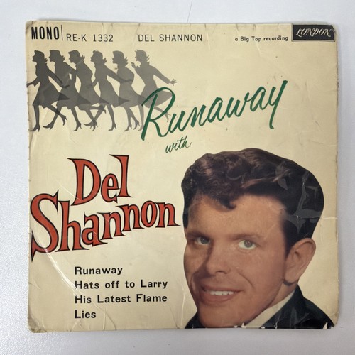Runaway with del shannon vinyl - del,