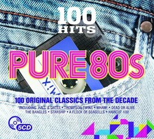 100 Hits  Pure 80s CD - Like