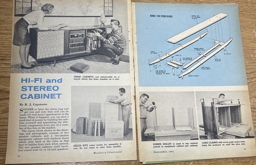Vintage stereo cabinet - vintage,