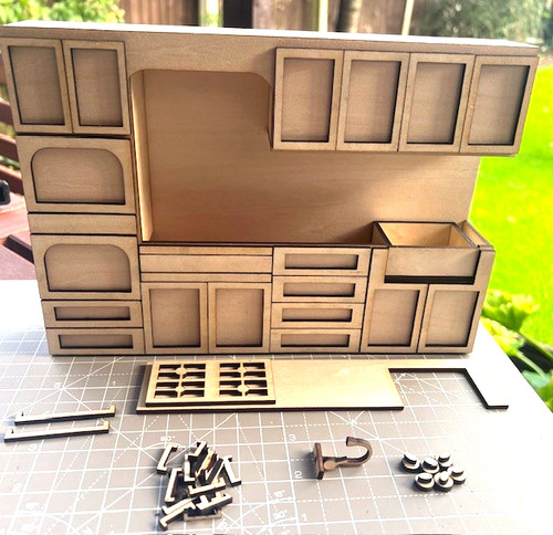 Scale dolls house pre - scale,