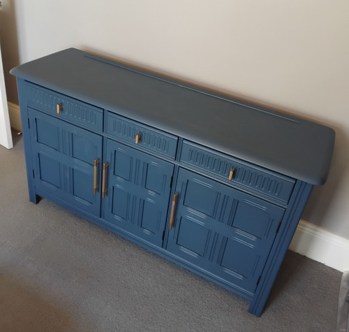 Vintage upcycled sideboard - vintage,