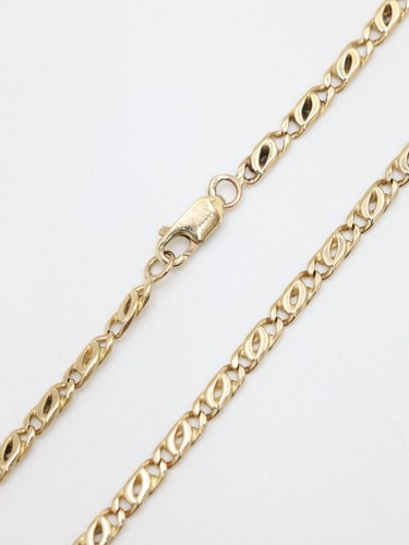 Gold celtic link chain 9ct - gold,