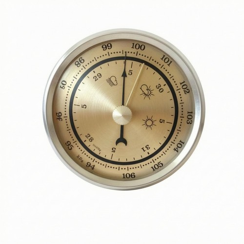 Round analog weather - round, station