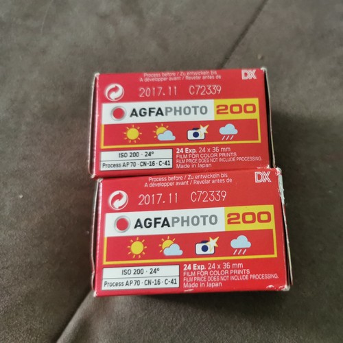 Agfa vista 200 24exp 35mm - 2x,