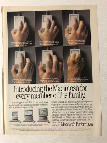1992 apple computers macintosh - apple,