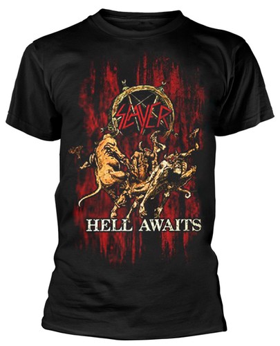 Slayer hell awaits shirt - hell, t-shirt