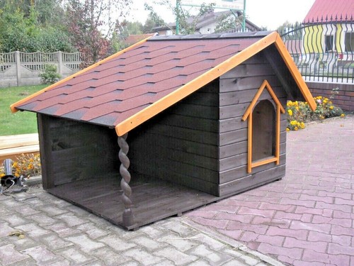 Outdoor dog kennel house - dog,