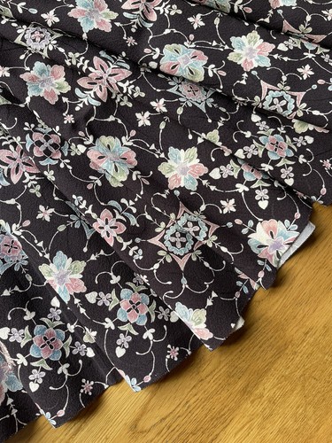 Vintage japanese kimono fabric - vintage,