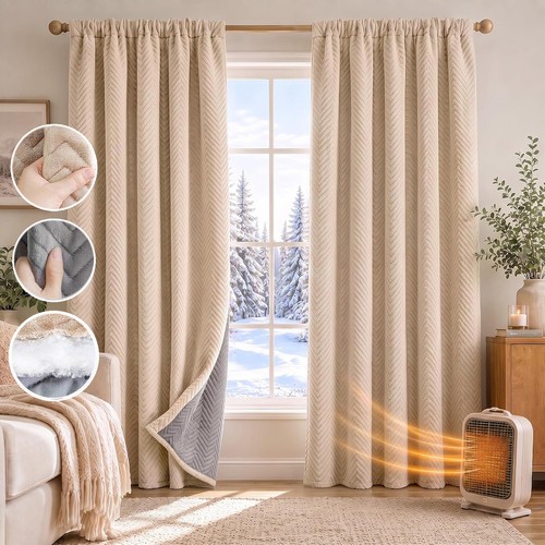 Heavyweight thermal curtain - thermal,