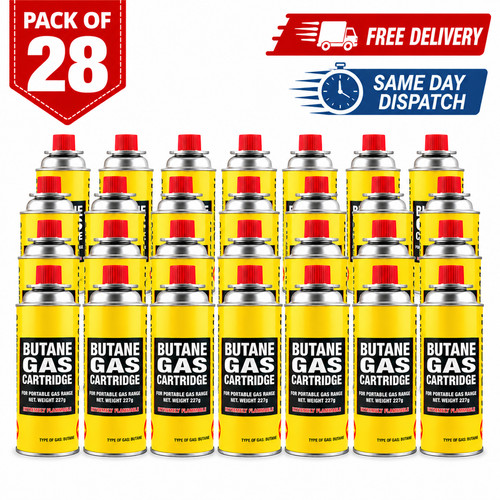 Butane gas bottle - x,