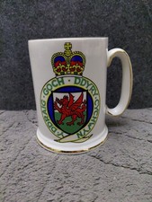 Royal Badge Of Wales Porcelain