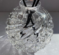 Cut Glass Reed Diffuser Bottle Aromatherapy Fragrance Stick Holder, inc. Reeds