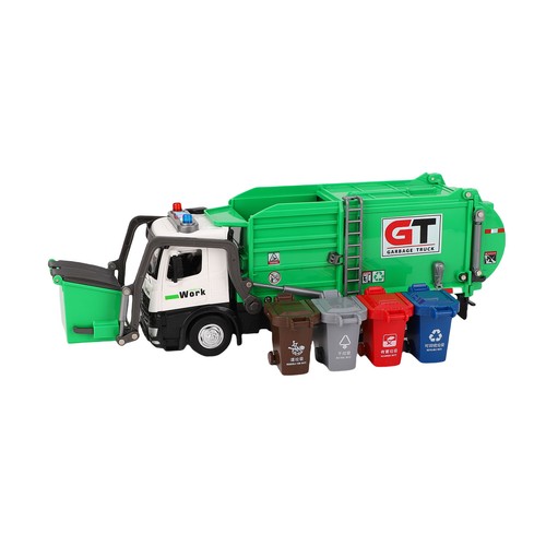 Garbage truck toy openable - toy,