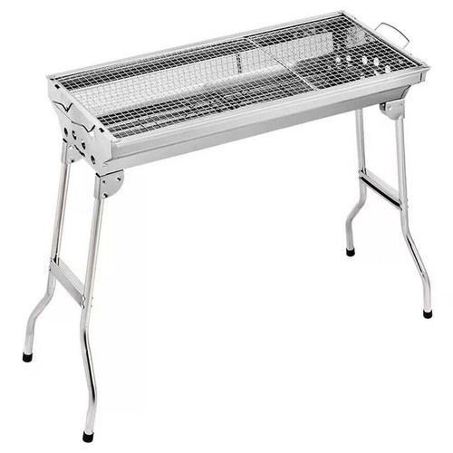 Folding charcoal bbq grill - bbq,