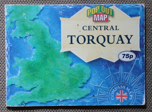 Postcard sized pop out map - postcard,