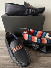 PAUL SMITH NAVY LEATHER COLIMA