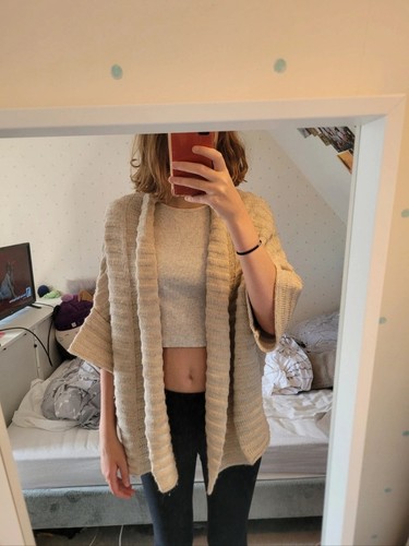 Beige nina murati cardigan - nina,