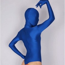 Unisex Spandex Bodysuit Hood
