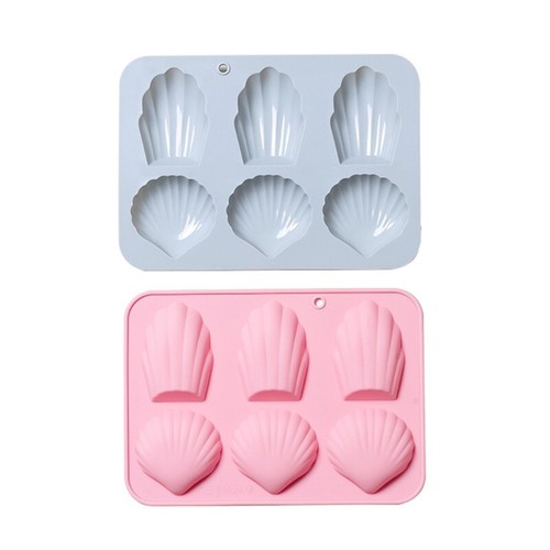 6cavity madeleine silicone - madeleine,